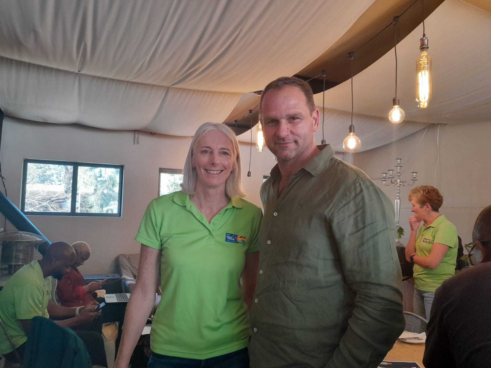 Colleen Orsmond and Ramon Di Clemente
