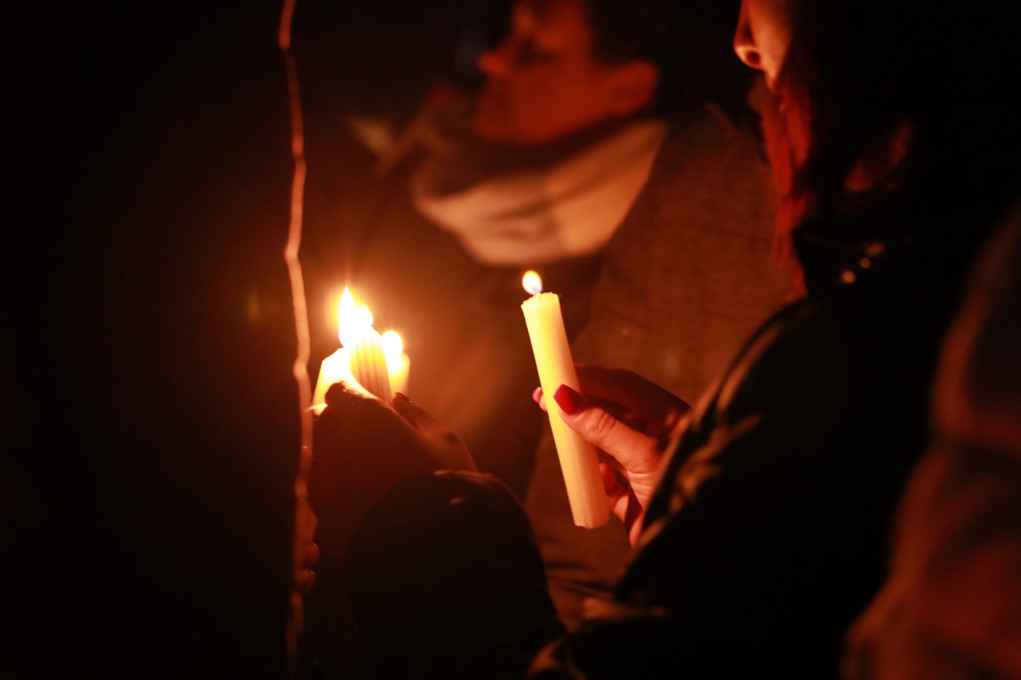 Candle light vigil